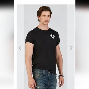 True religion shoestring horse shoe t shirt